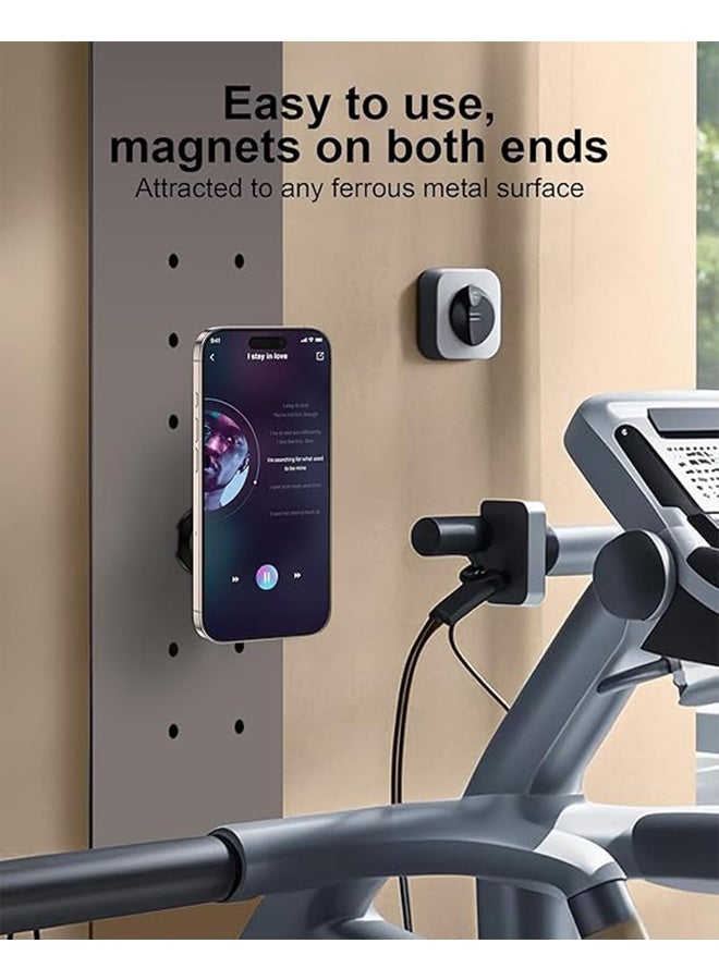 MagSafe Phone Grip Holder Dual-Sided Magnetic Finger Ring Adjustable Kickstand Loop for iPhone 17/16 Pro Max/15 Plus/14 Pro/13 Mini/12, Samsung, Magnet Phone Stand Grip Compatible with Mag Car Mounts - Image 5